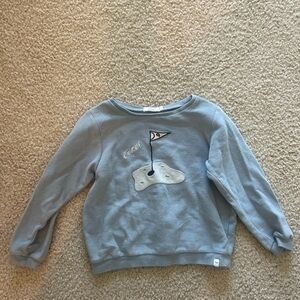 Oh baby! Blue golf sweatshirt